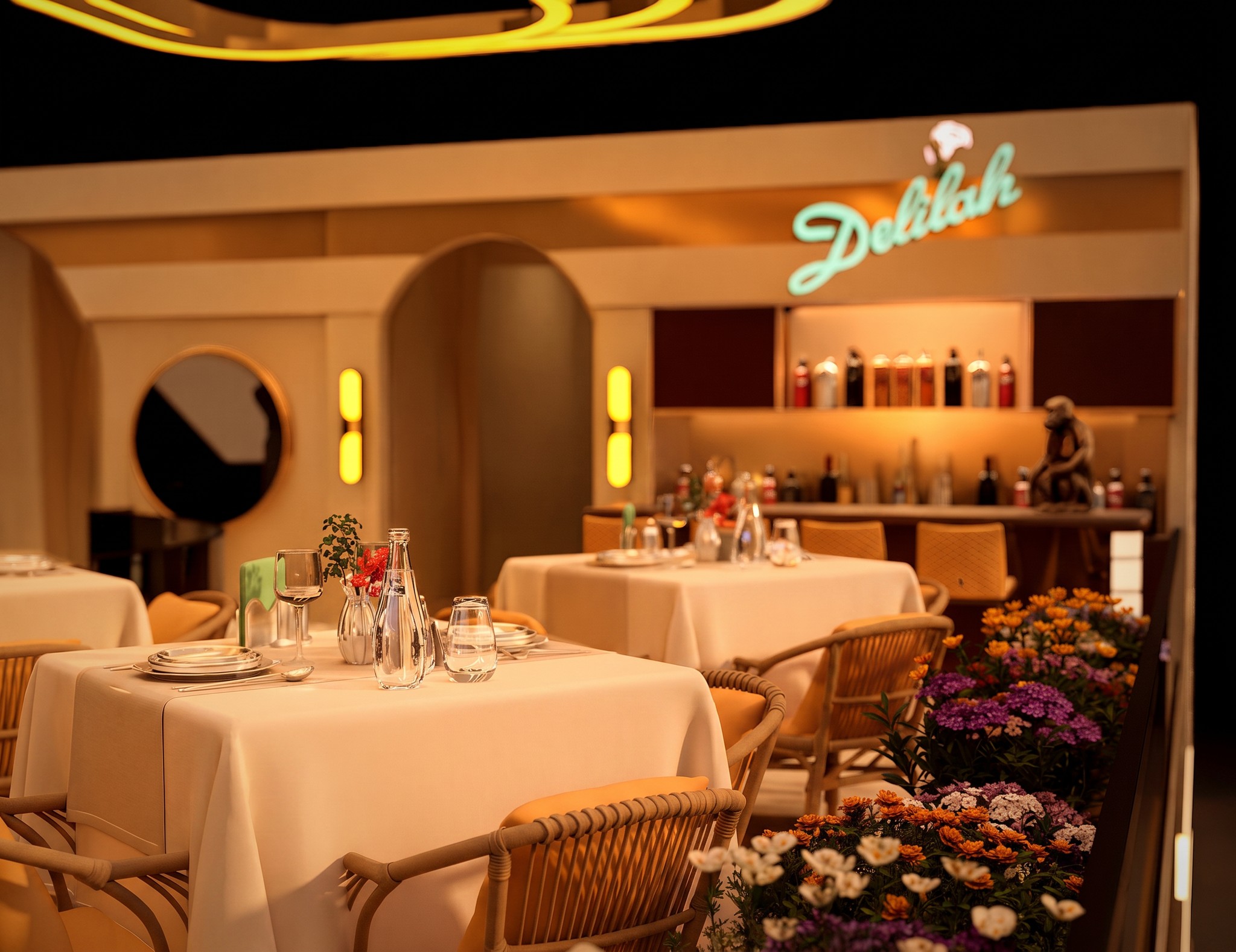 Wynn dining atmosphere